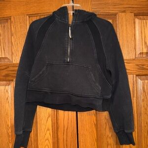 Black Lululemon scuba hoodie